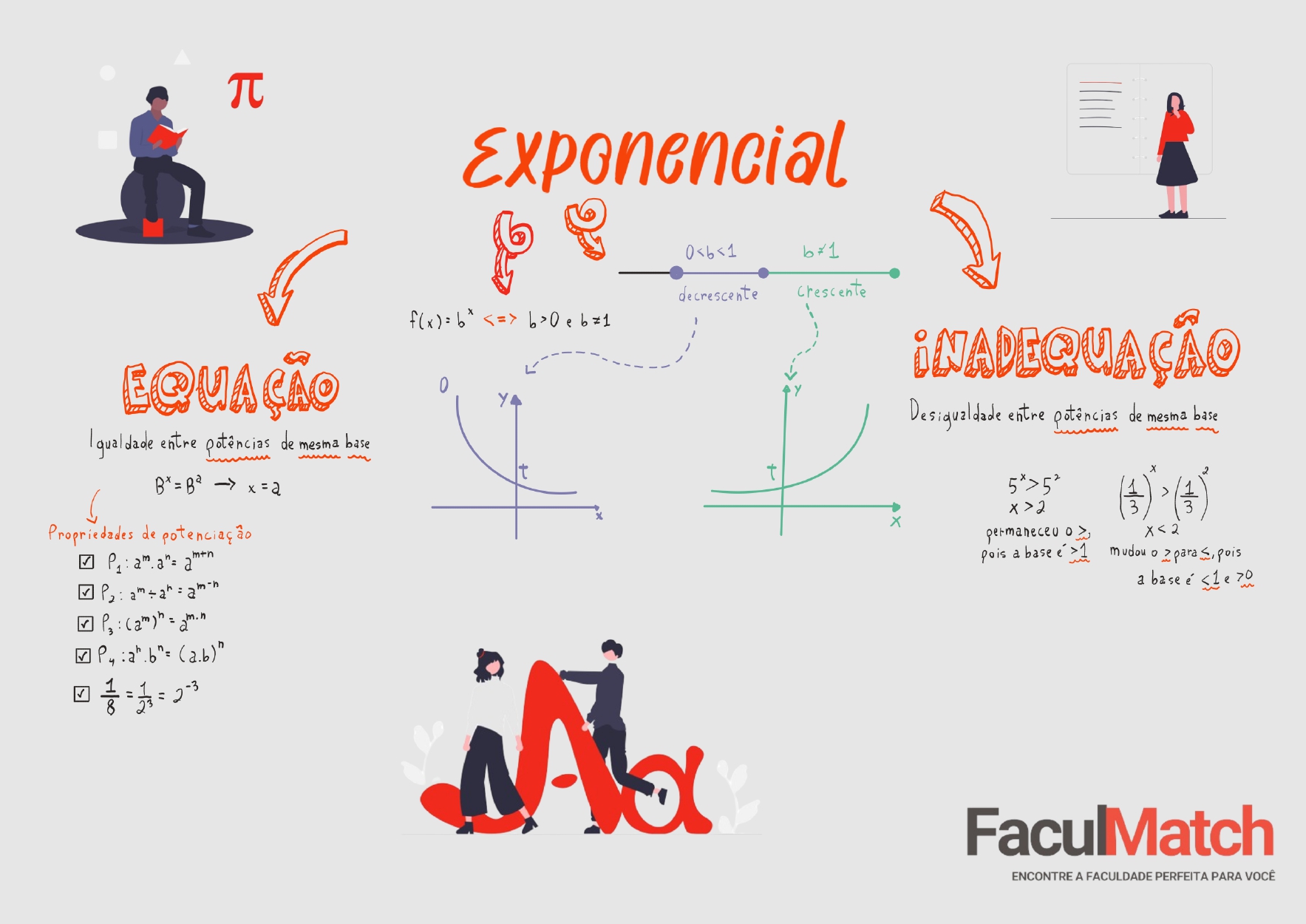 Mapa Mental sobre Exponencial